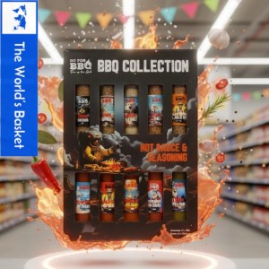 Go For BBQ Hot Sauce & Seasoning Collection(5 x 225ml Hot Sauces + 5 x 192g Seasonings)