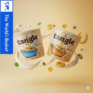 Samyang Tangle Pasta Big Bowl (100g) – Choose Garlic Oil or Creamy Mushroom  Rich, Chewy, and Delicious!