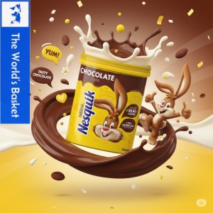 Nesquik Chocolate Mix 44.9oz – Rich & Creamy Milk Chocolate Drink