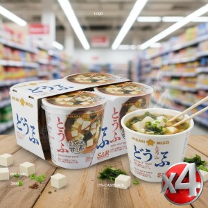 Hikjari miso Soup tofu 21g x4 packs
