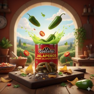 La Costena Jalapenos Pickled Jalapeno Peppers 200g