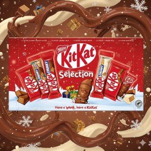 KitKat Selection Box 234g – Assorted Chocolate Wafer Bars Gift Pack