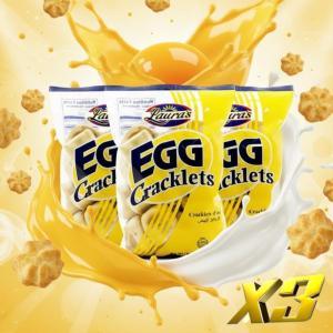 Lauras Edd Cracklets 150g Biscuits