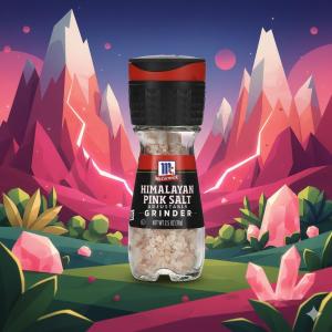 Himalayan Pink Salt Grinder 2.5 oz (70 g)