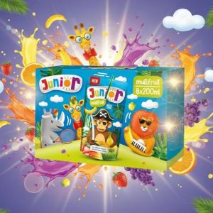 Junior Multifruit Juice 8x200ml Fruit Juice Drink