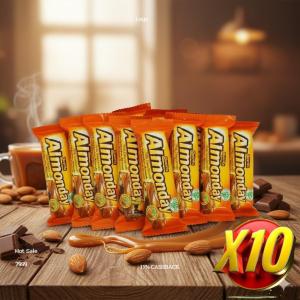 Quanta Allmonday chocolate Roasted Califonian Almonds 10s