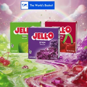 Jello Gelatin Dessert 85g Cherry | Grape | Lime |  Cranberry | Orange• Artificial Sweeteners