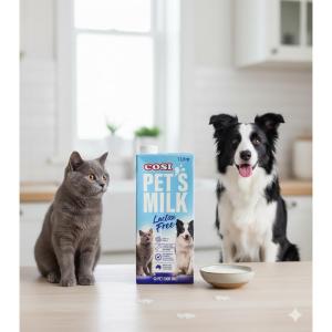 Cosi Pets milk Lactose Free 1L Pet food Only