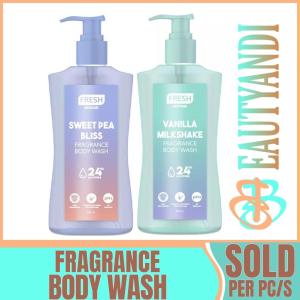 FRESH SKINLAB - Fragrance body wash 400ml ( Sweet pea Bliss, Vanilla Milkshake ) Body Care Scent