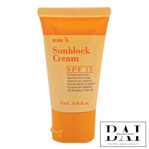 RDL Sunblock Cream Spf15 25ml Sun Sunscreen Facial