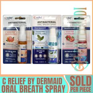 DERMAID C - Relief Antibacterial Oral Breath Spray 20ML  Oral  Spray