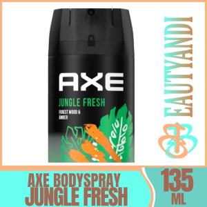 Axe Jungle Fresh Bodyspray | Forest wood and Amber 135ML