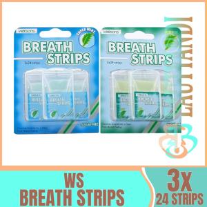 Ws - Breath Strips 3x24Strips | sugar free (Mint, Super mint)