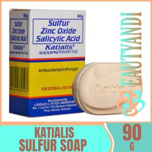 Katialis Sulfur Soap 90g - Sulfur Zinc Oxide Salicylic Acid