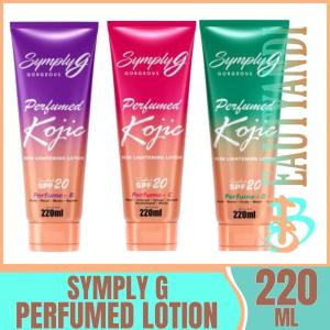 SYMPLY G Perfumed Kojic Skin Lightening Lotion 220ml w/Spf 20 - Body lotion | Perfumed lotion