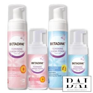BETADINE Feminine Wash Foam 100/200ml ( Moisturising Calendula, Odor Control Witch hazel )