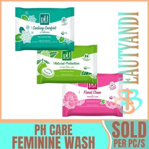 PH CARE - Feminine Wipes 10s (Cooling comport, Natural Protection, Floral Clean) Wipes On the go