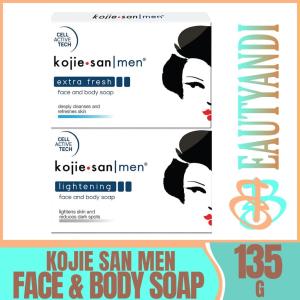 KOJIE SAN MEN  Face And Body Soap 135g ( Extra Fresh And Lightening )