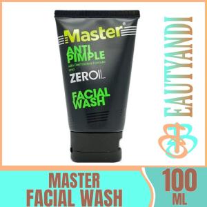 MASTER - Anti Pimple w/ Dermoclear Formula & Zero Oil Facial Wash  50/100g | Men Skincare
