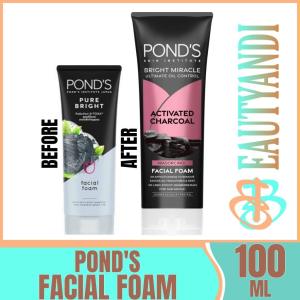 PONDS Facial Foam Oil Control Bright Miracle Facial Wash Skincare