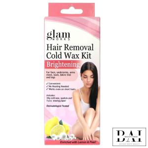 Glam Hair Removal Cold Wax Kit 50g. | Brightening
