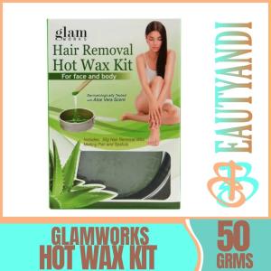 Hair Removal Hot Wax Kit 50g w/Aloe Vera Scent For Face And Body  | underarm