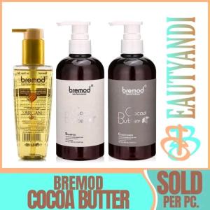 Bremod - Bremod Cocoa Butter 400ml | Moroccan Argan oil 100ml - Shampoo & Conditioner