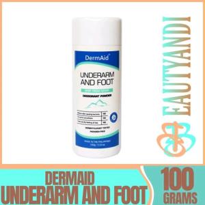 DERMAID Underarm and Foot Deodorant Powder 100g | Deodorant