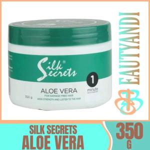SILK SECRETS - Silk Secret One Minute Hot Oil Treatment 350g Aloe Vera | Adds Strength and luster to the hair
