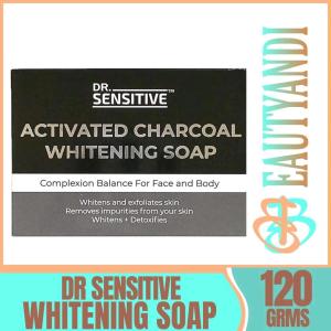 Activated Charcoal Whitening Soap 120g - Dr Sensitive