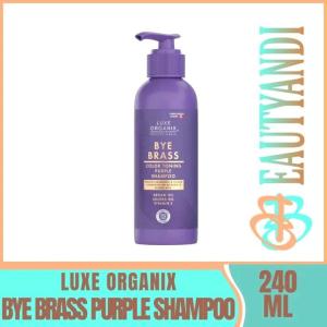Bye Brass Purple Shampoo 270ml | Shampoo | Hair care | Purple Shampoo - LuxeOrganix