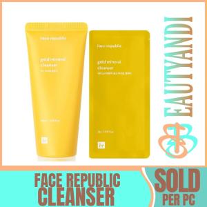 Gold Mineral Cleanser 15ML Sachet , 100ML | Face Republic
