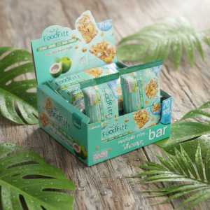Foodfit Healthy Granola Muesli Bars | Bulk Retail Display Box of Individually Wrapped Snacks