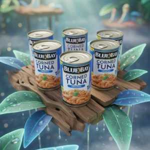 Blue Bay Corned Tuna Canned Seafood - Savory Ready-to-eat Fish Meal
