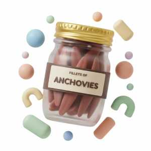Molinera Fillets of Anchovies 42g- Premium Glass Jar Seafood