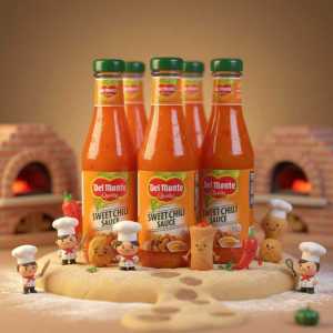 Del Monte Sweet Chili Sauce Bottle - Authentic Sweet & Spicy Dipping Condiment