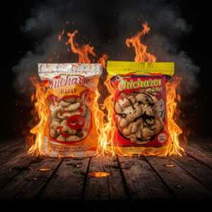 Vicharao Belly & Sam's Chicharon Balat: Authentic Crispy Filipino Pork Rinds (chicharon)