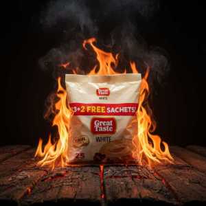 Great Taste White Coffee Mix 25 Sachets (23+2 Free) - Creamy Instant Coffee