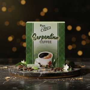 Bro. Joes Serpentina Coffee 10 x 21g - Herbal Blend Instant Coffee -