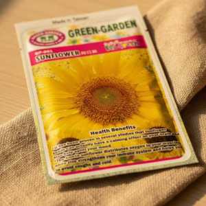 Green-garden Gf-001 Sunflower Seeds - Best Fresh High-yield Variety for Planting & Health | Made in Taiwan