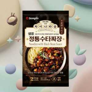 Sempio Noodles w/ Balck Bean Sauce 540g candy sharing hard candy