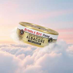 Bumble Bee Prime Solid White Albacore Tuna in Water - High Protein Canned Fish, 5 Oz