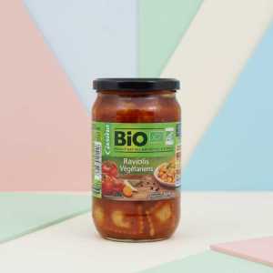 Casino Bio Organic Vegetarian Ravioli 650g(raviolis Végétariens) in Tomato Sauce - Glass Jar