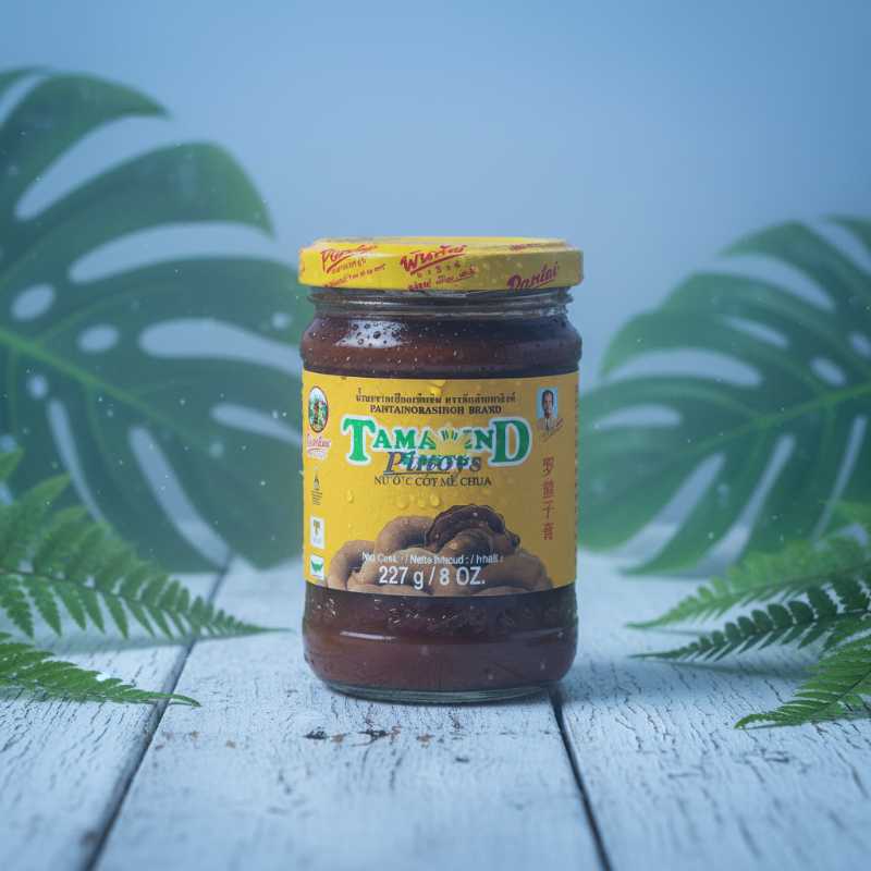 Wiparin Seedless Tamarind Pulp Paste Concentrate, 8 Oz (227g) - Essential Thai & Indian Cooking Ingredient - Image 2