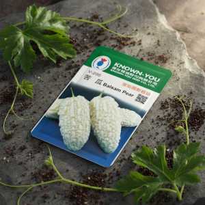 Known-you V-200 White Bitter Melon Seeds – Balsam Pear (kǔ Guā) Vegetable Seeds for Home Garden