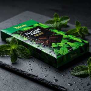 Alfredo Sugar Free Mint Dark Chocolate Bar 100g- Low Sugar Treat