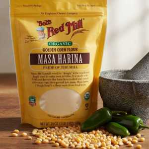 Bob's Red Mill Organic Masa Harina Golden Corn Flour -Pride of the mill
