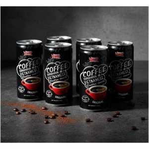 Vinut Original Vietnamese Coffee Drink (Pack of 6)- Premium Ready-to-drink Canned Beverage