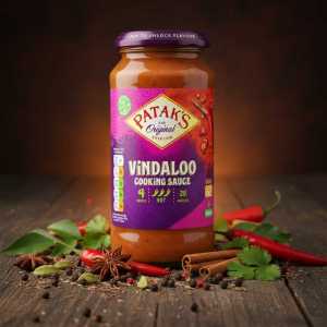 Patak's the Original Vindaloo Hot Indian Cooking Sauce 450 - Gluten-free