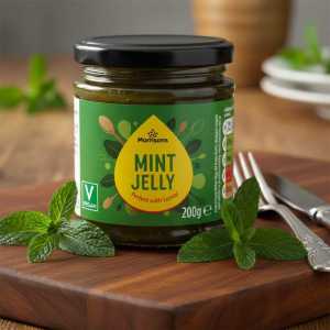 Morrisons Mint Jelly 200g - Vegan, Perfect with Lamb